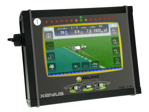  Le boîtier Xénius regroupe toutes les nouvelles technologies : écran couleur, tactile, intuitif.
